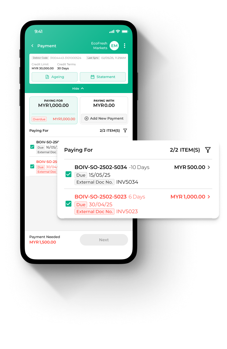 BO Direct - Payment