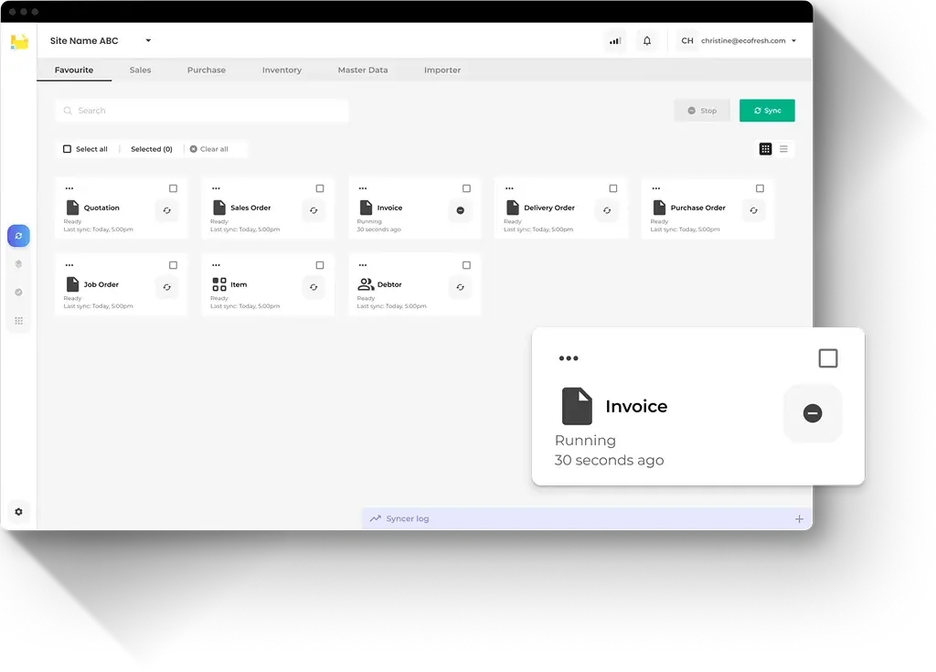 BO Sync - Documents