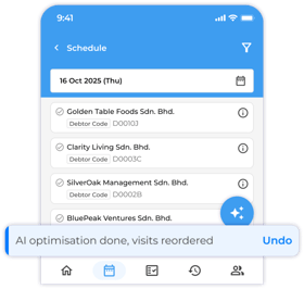 Sales route agent-1